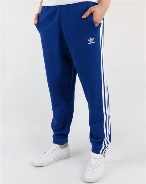 adidas essential 3-stripes blauwheren|adidas 3 stripe tracksuit bottoms.